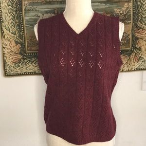 VTG Limited V-Neck Sweater Vest M